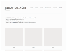 Tablet Screenshot of judahadashi.com